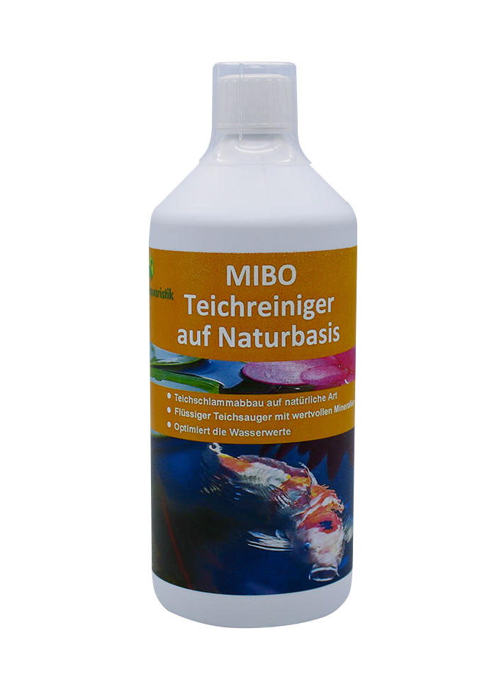 MIBO Teich Spar-Set 1000 ml - Teichklar, Teichreiniger & Fadenalgenstopp (flüssig)
