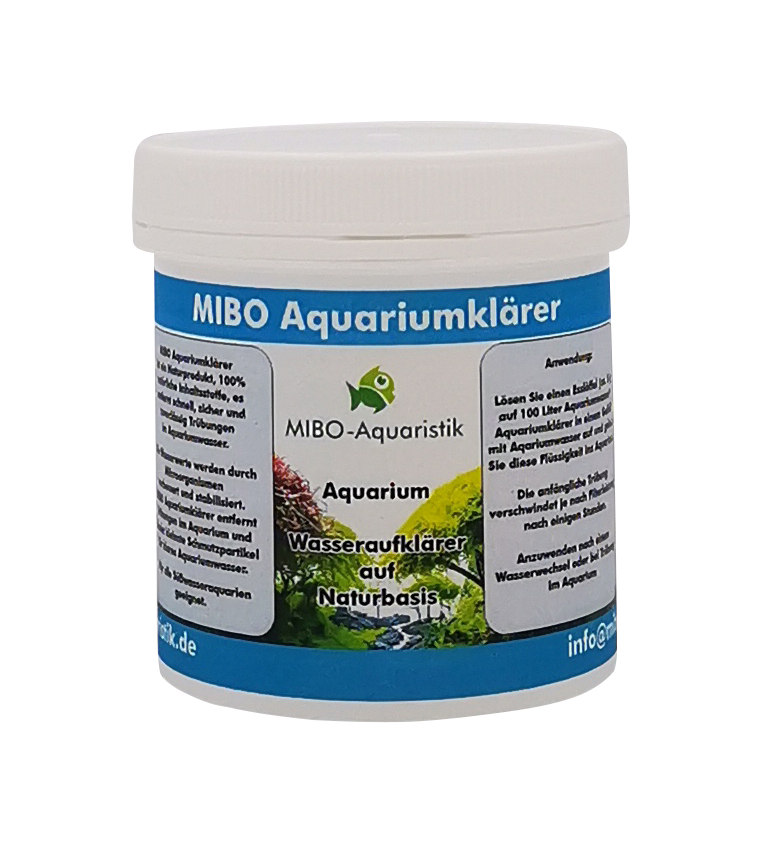 MIBO Aquariumklärer - Wasserklärer auf Naturbasis - Wasseraufbereiter