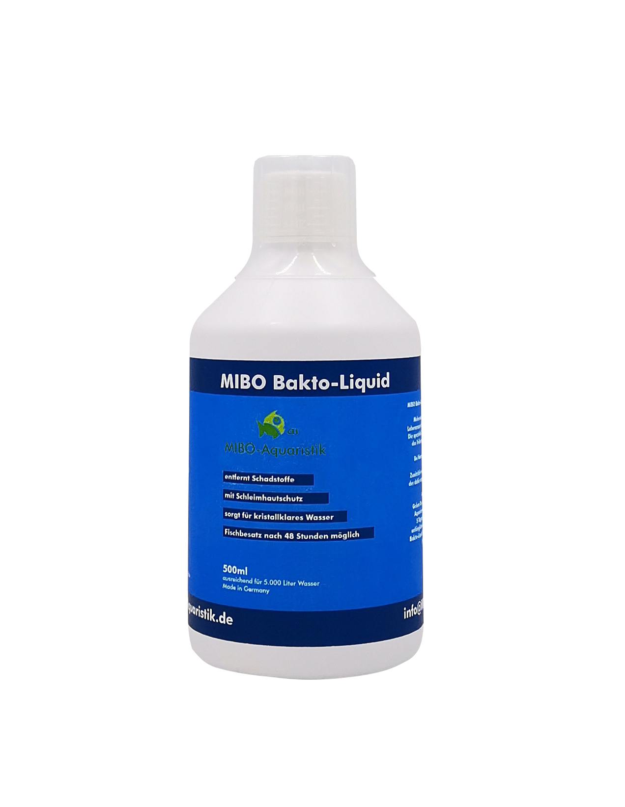 MIBO Bakto-Liquid 500ml Aquarium Wasseraufbereiter
